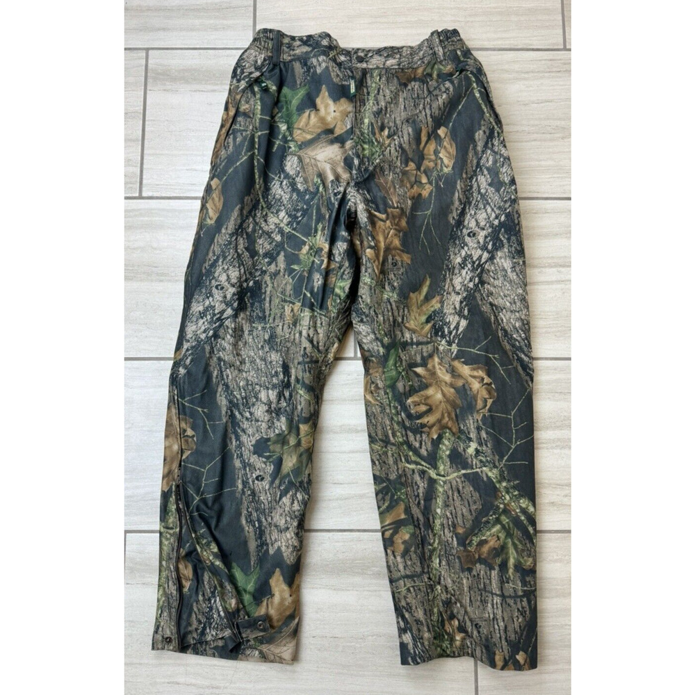 REMINGTON Mossy Oak Break Up Camo PANTS Men XL Lined Scent Control Zipper Pocket